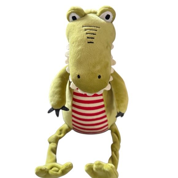 NWTS Bunnies by the Bay “Later Gater”Green Alligator Plush, Retired - Picture 3 of 6